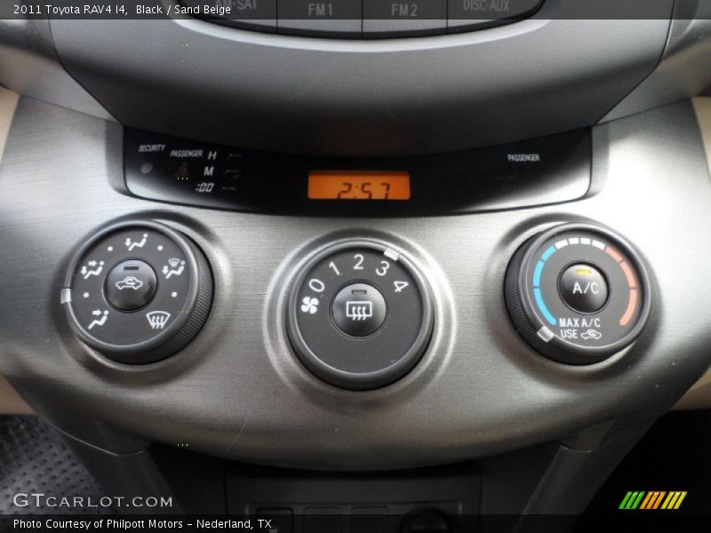 Black / Sand Beige 2011 Toyota RAV4 I4