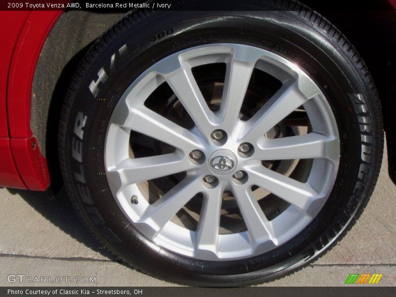 Barcelona Red Metallic / Ivory 2009 Toyota Venza AWD