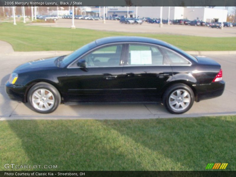 Black / Shale 2006 Mercury Montego Luxury