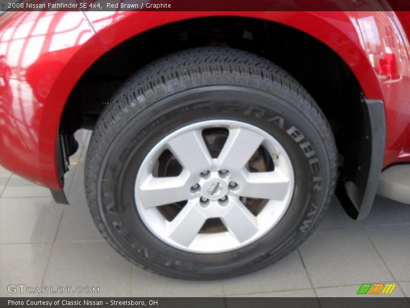 Red Brawn / Graphite 2008 Nissan Pathfinder SE 4x4