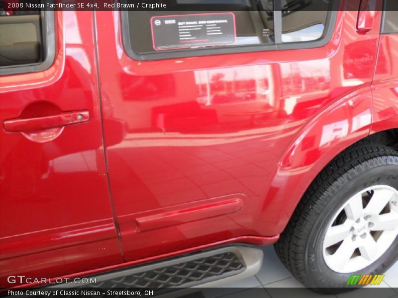 Red Brawn / Graphite 2008 Nissan Pathfinder SE 4x4