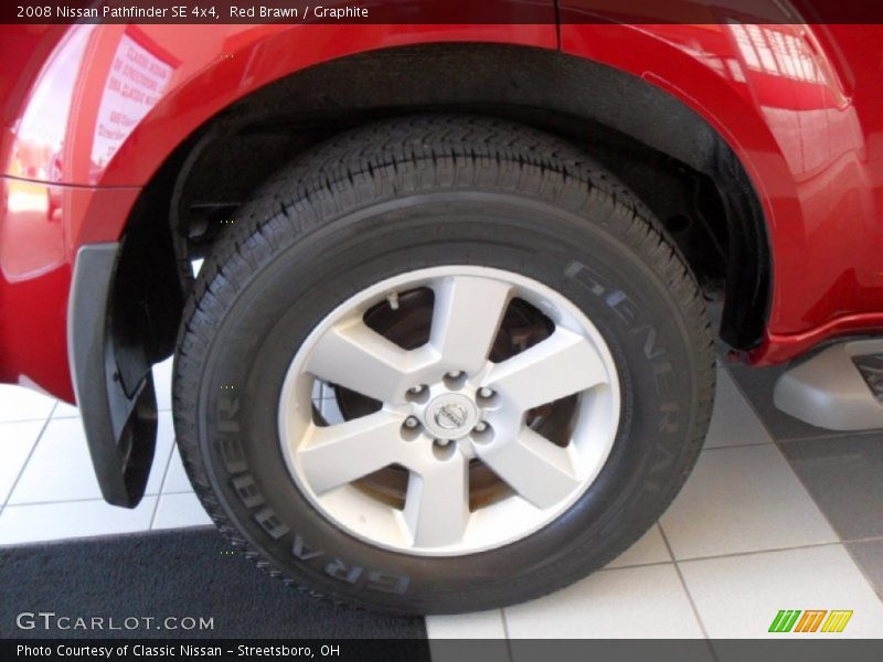 Red Brawn / Graphite 2008 Nissan Pathfinder SE 4x4