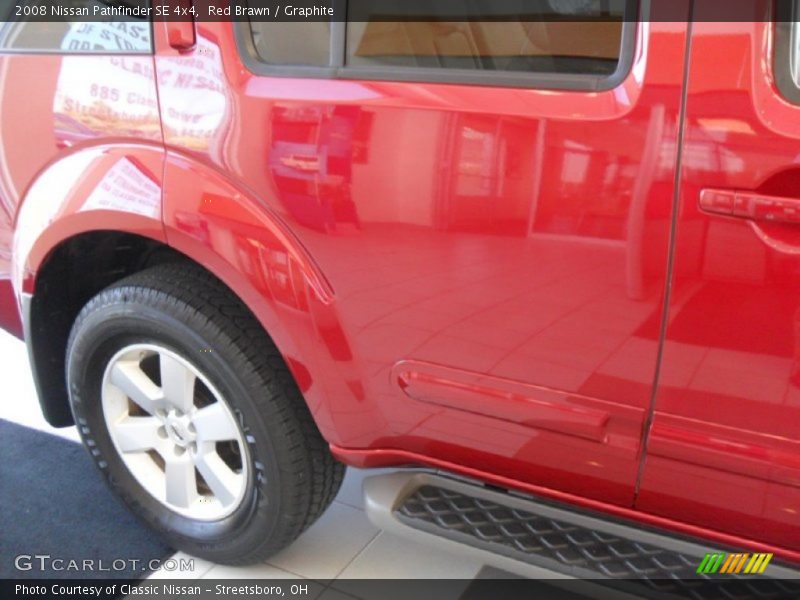 Red Brawn / Graphite 2008 Nissan Pathfinder SE 4x4
