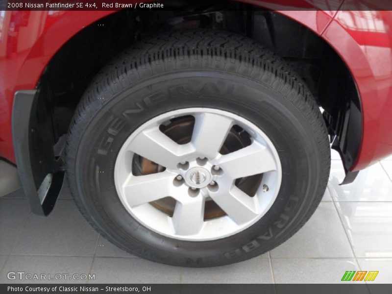 Red Brawn / Graphite 2008 Nissan Pathfinder SE 4x4