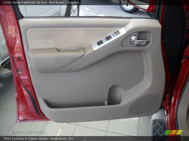 Red Brawn / Graphite 2008 Nissan Pathfinder SE 4x4
