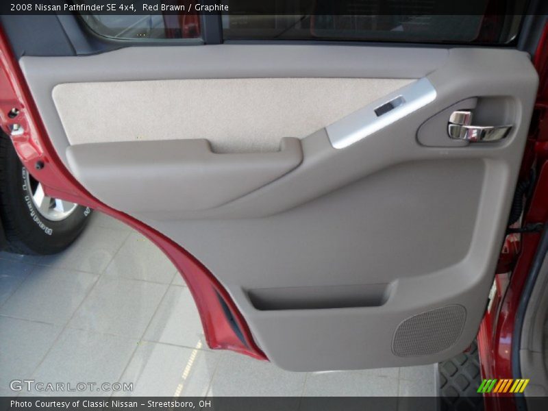 Red Brawn / Graphite 2008 Nissan Pathfinder SE 4x4