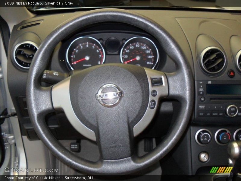 Silver Ice / Gray 2009 Nissan Rogue S