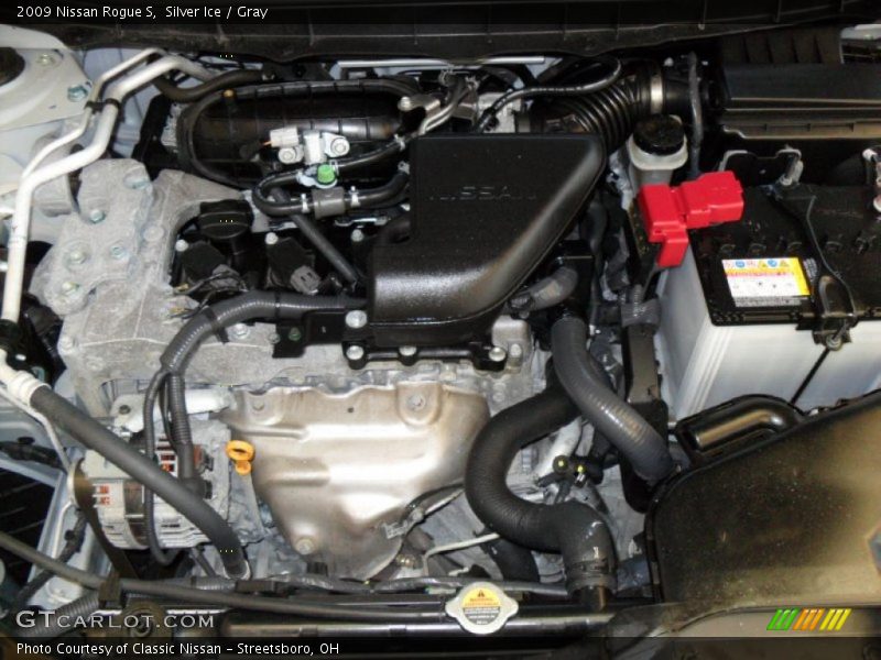 Silver Ice / Gray 2009 Nissan Rogue S