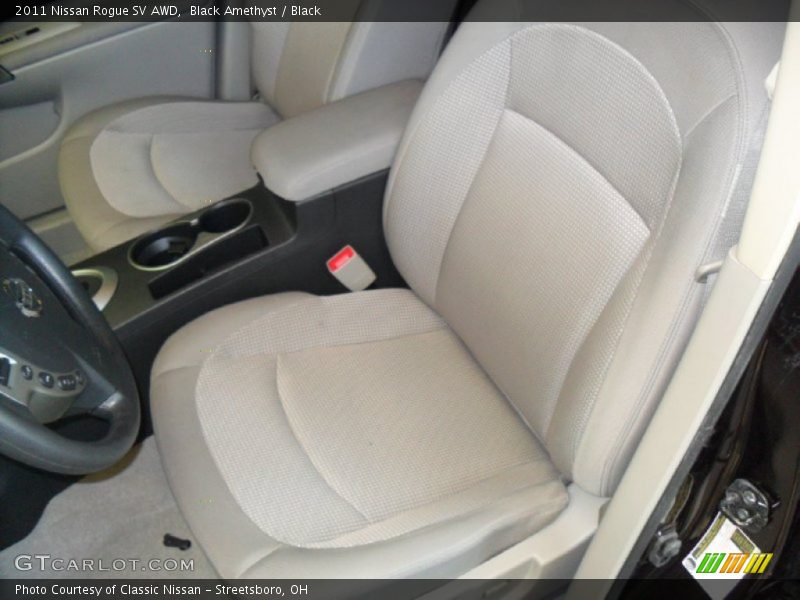 Black Amethyst / Black 2011 Nissan Rogue SV AWD