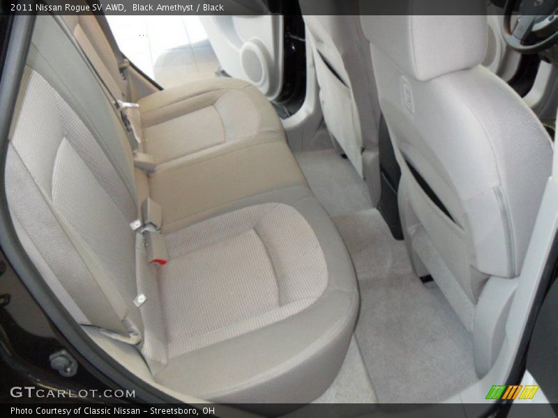 Black Amethyst / Black 2011 Nissan Rogue SV AWD