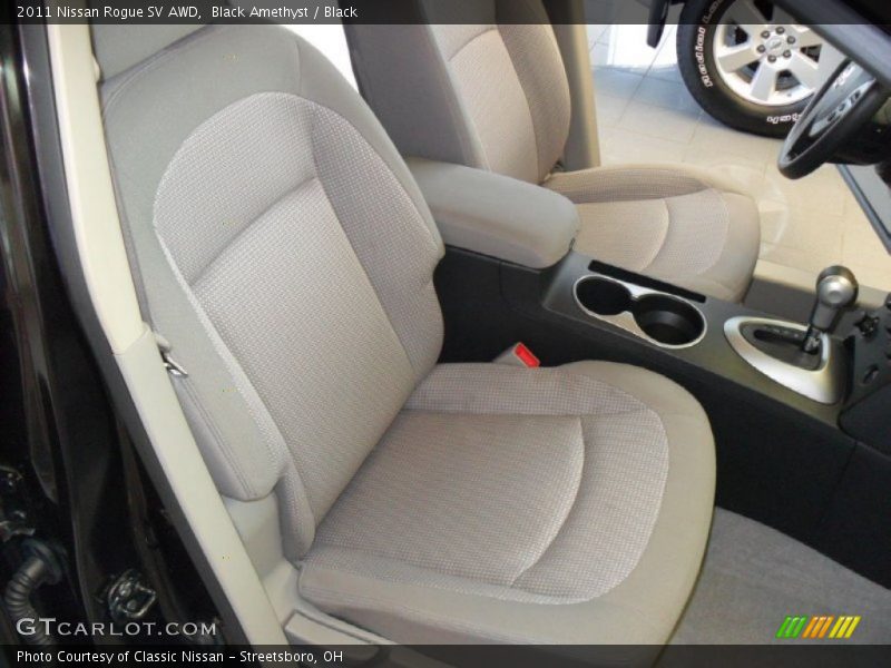Black Amethyst / Black 2011 Nissan Rogue SV AWD