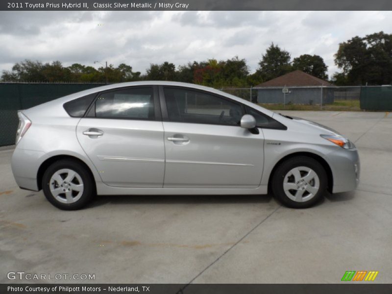 Classic Silver Metallic / Misty Gray 2011 Toyota Prius Hybrid III