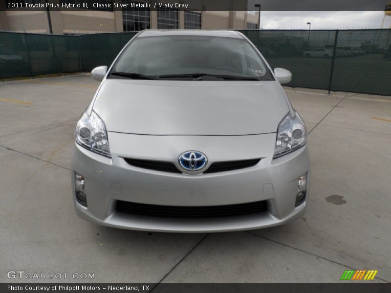 Classic Silver Metallic / Misty Gray 2011 Toyota Prius Hybrid III