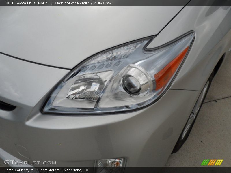 Classic Silver Metallic / Misty Gray 2011 Toyota Prius Hybrid III