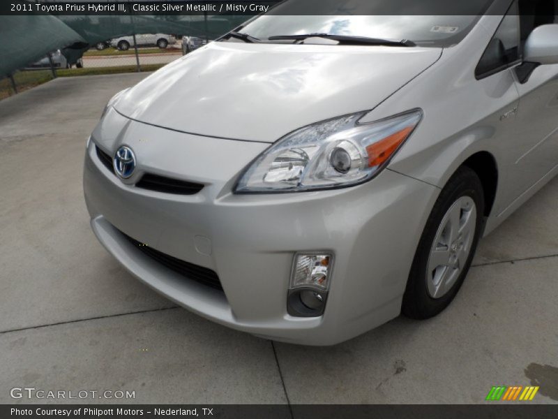 Classic Silver Metallic / Misty Gray 2011 Toyota Prius Hybrid III