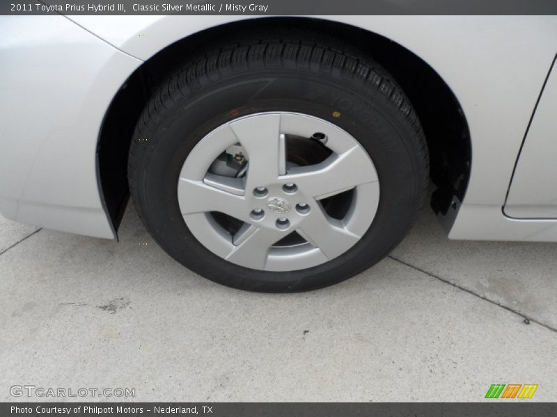 Classic Silver Metallic / Misty Gray 2011 Toyota Prius Hybrid III