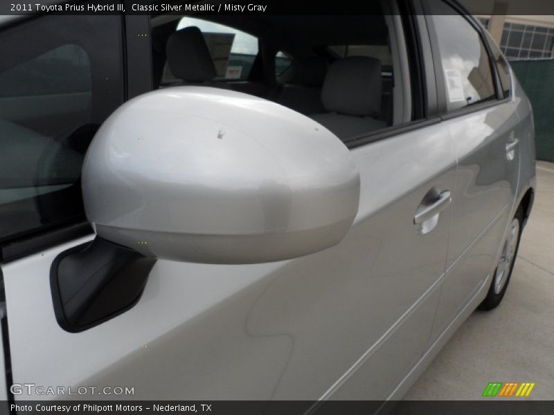 Classic Silver Metallic / Misty Gray 2011 Toyota Prius Hybrid III