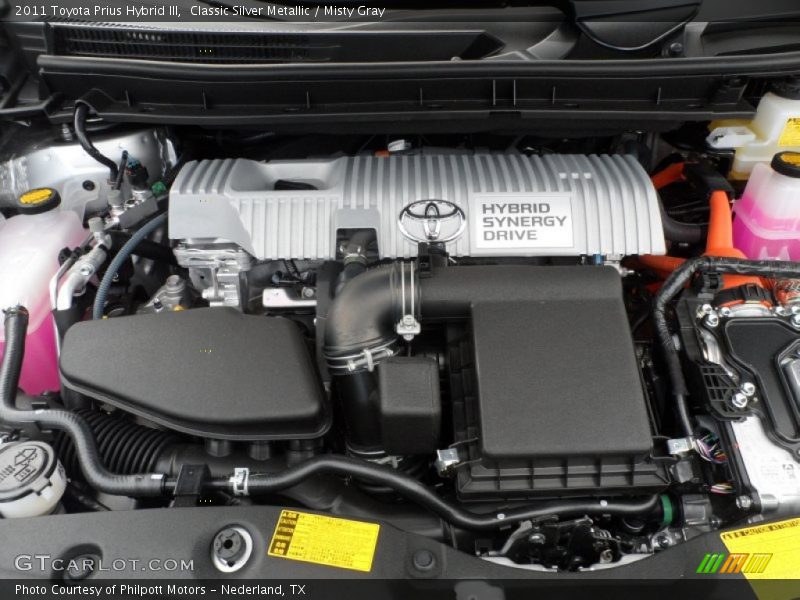 Classic Silver Metallic / Misty Gray 2011 Toyota Prius Hybrid III