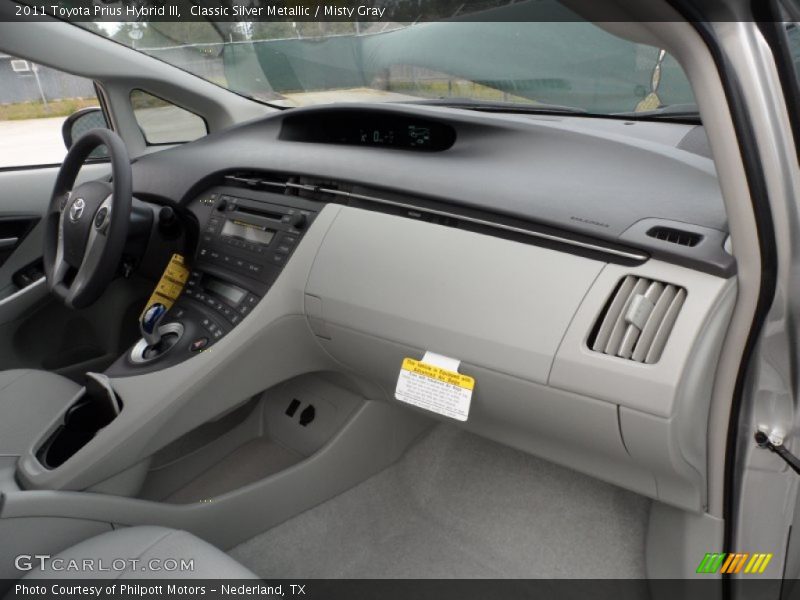 Classic Silver Metallic / Misty Gray 2011 Toyota Prius Hybrid III