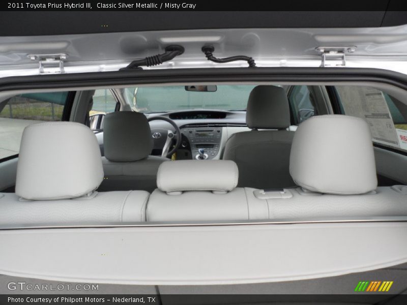 Classic Silver Metallic / Misty Gray 2011 Toyota Prius Hybrid III