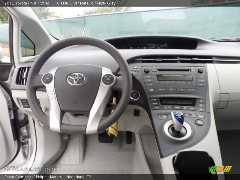 Classic Silver Metallic / Misty Gray 2011 Toyota Prius Hybrid III