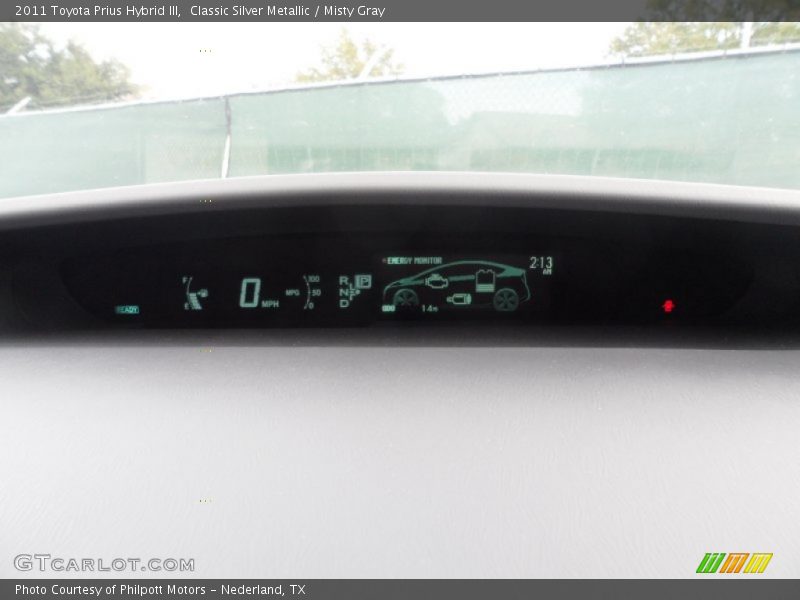 Classic Silver Metallic / Misty Gray 2011 Toyota Prius Hybrid III