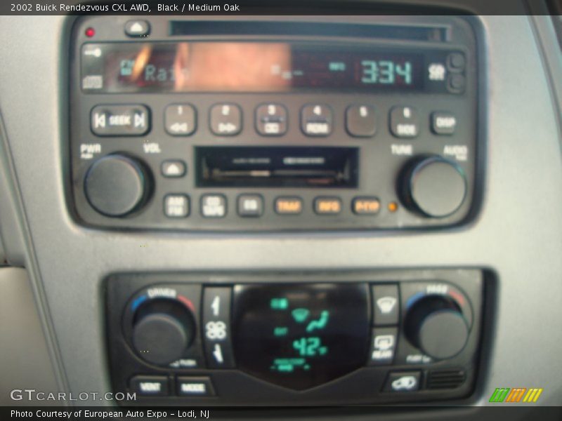 Black / Medium Oak 2002 Buick Rendezvous CXL AWD