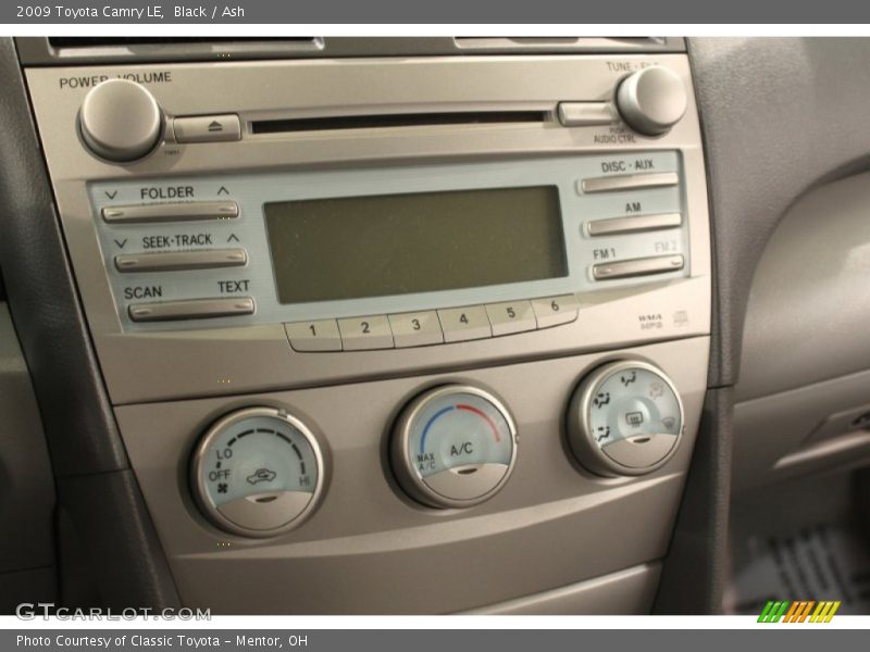 Black / Ash 2009 Toyota Camry LE