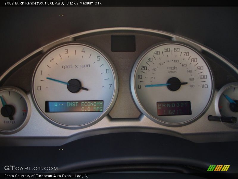 Black / Medium Oak 2002 Buick Rendezvous CXL AWD