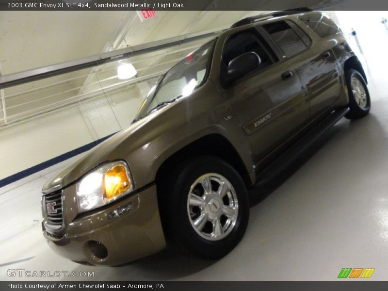 Sandalwood Metallic / Light Oak 2003 GMC Envoy XL SLE 4x4