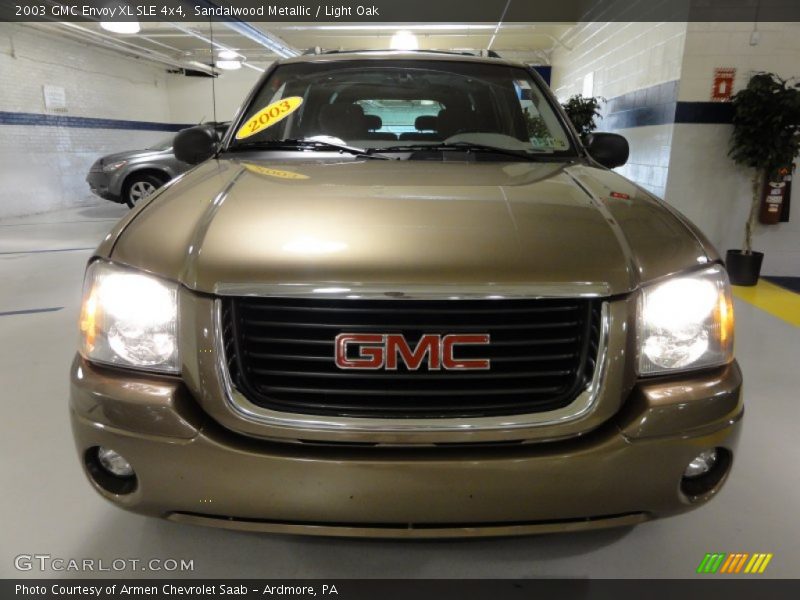 Sandalwood Metallic / Light Oak 2003 GMC Envoy XL SLE 4x4