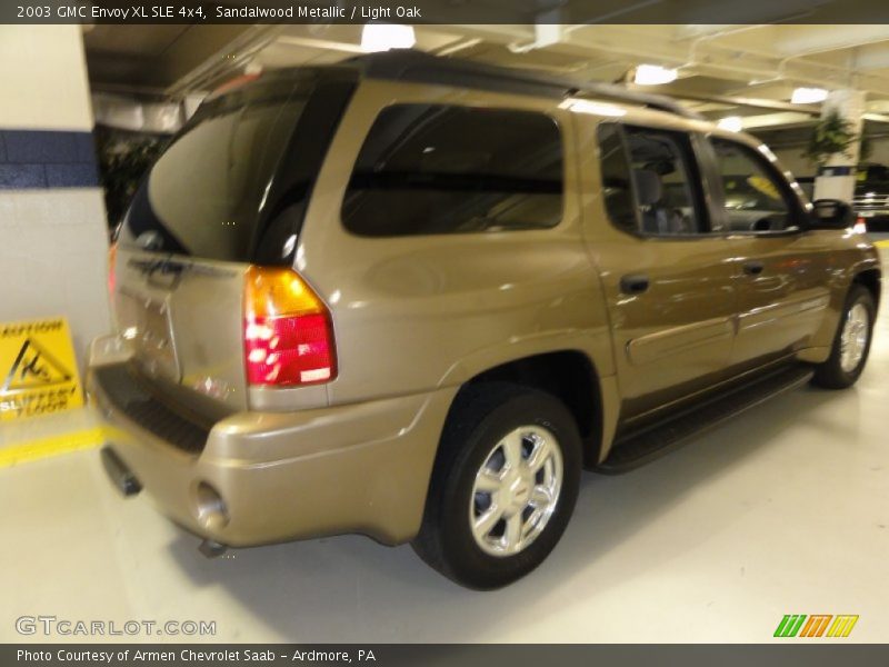 Sandalwood Metallic / Light Oak 2003 GMC Envoy XL SLE 4x4