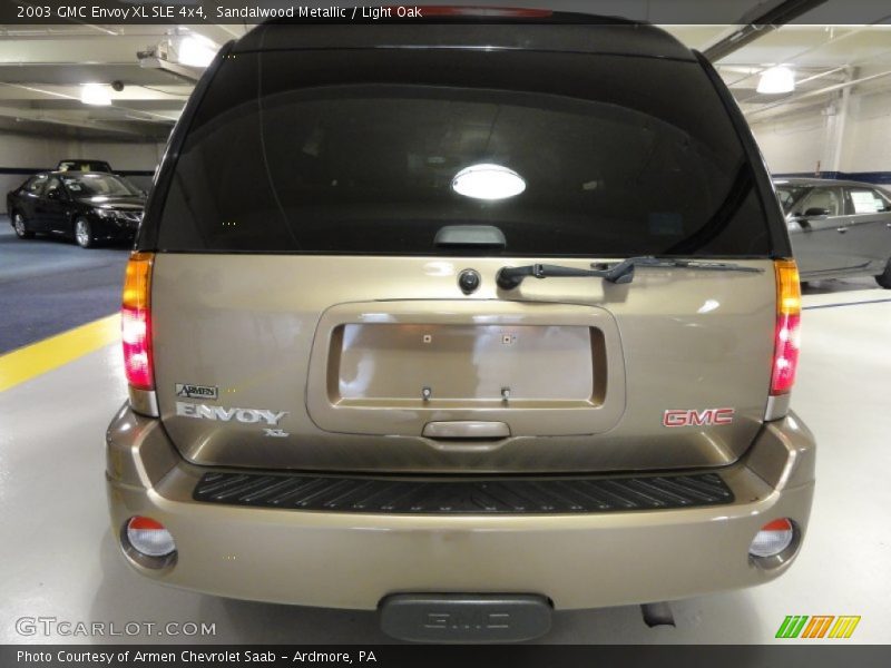 Sandalwood Metallic / Light Oak 2003 GMC Envoy XL SLE 4x4