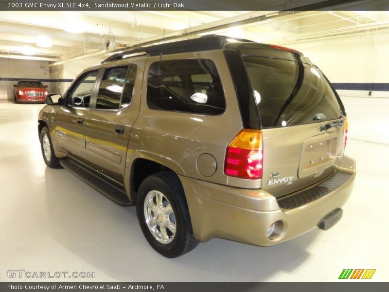 Sandalwood Metallic / Light Oak 2003 GMC Envoy XL SLE 4x4