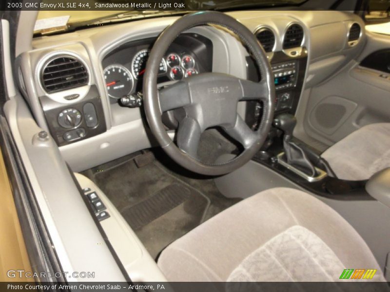 Sandalwood Metallic / Light Oak 2003 GMC Envoy XL SLE 4x4