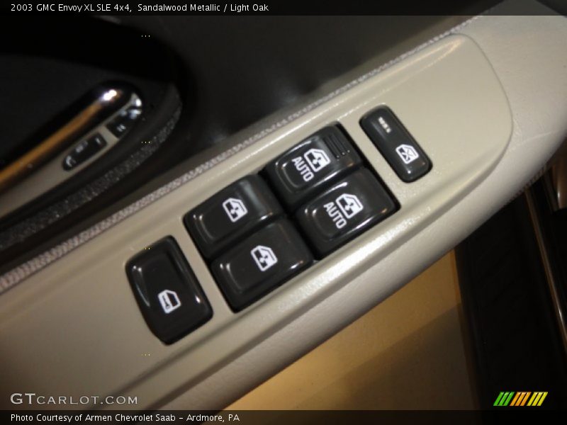 Sandalwood Metallic / Light Oak 2003 GMC Envoy XL SLE 4x4