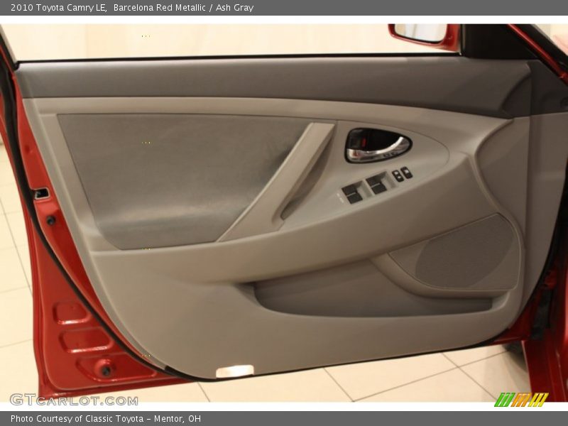 Barcelona Red Metallic / Ash Gray 2010 Toyota Camry LE