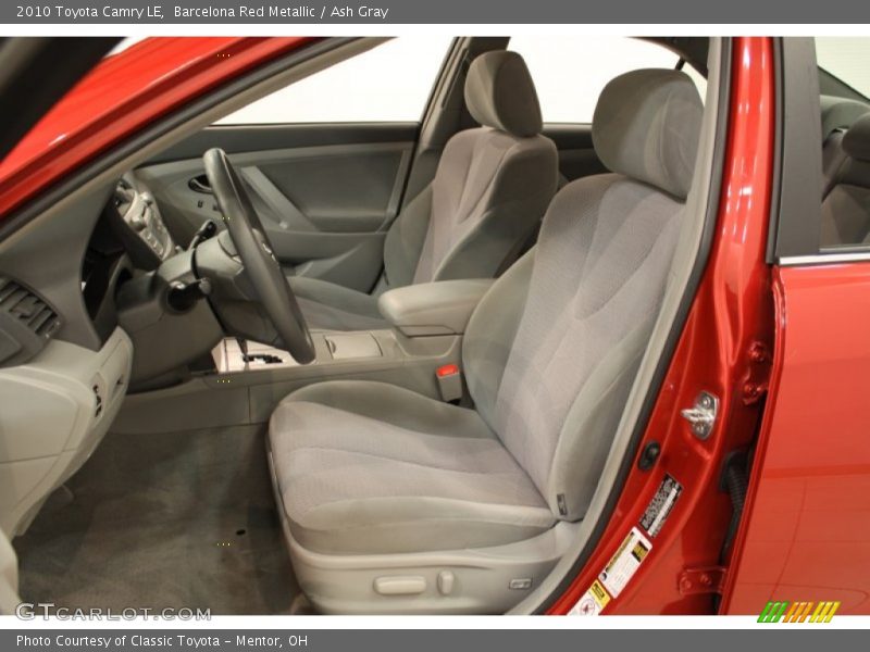 Barcelona Red Metallic / Ash Gray 2010 Toyota Camry LE