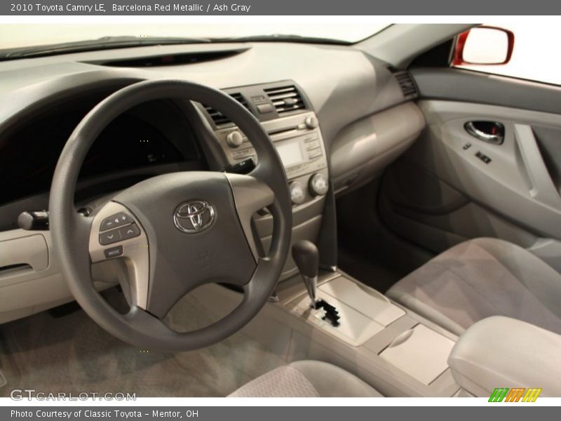 Barcelona Red Metallic / Ash Gray 2010 Toyota Camry LE