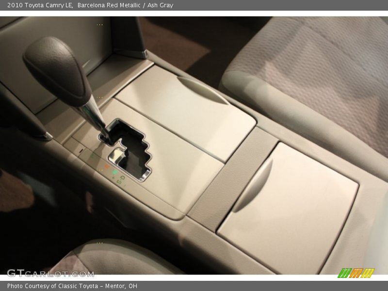 Barcelona Red Metallic / Ash Gray 2010 Toyota Camry LE