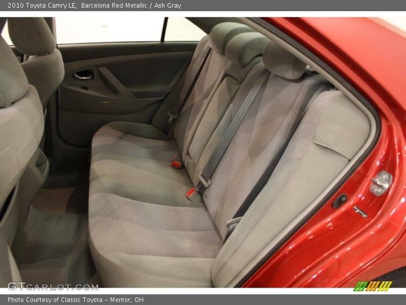 Barcelona Red Metallic / Ash Gray 2010 Toyota Camry LE