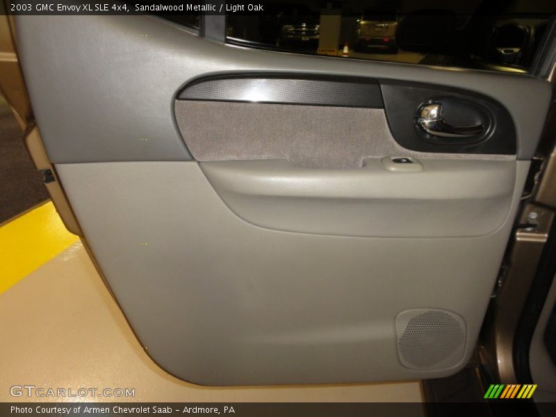 Sandalwood Metallic / Light Oak 2003 GMC Envoy XL SLE 4x4