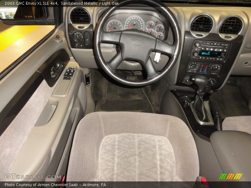 Sandalwood Metallic / Light Oak 2003 GMC Envoy XL SLE 4x4