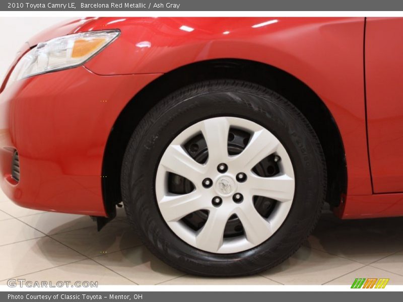 Barcelona Red Metallic / Ash Gray 2010 Toyota Camry LE