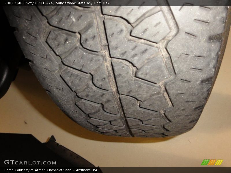 Sandalwood Metallic / Light Oak 2003 GMC Envoy XL SLE 4x4