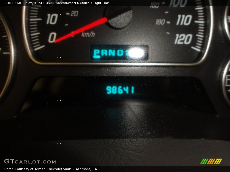 Sandalwood Metallic / Light Oak 2003 GMC Envoy XL SLE 4x4