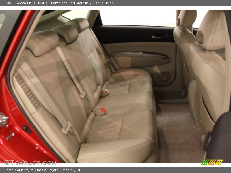 Barcelona Red Metallic / Bisque Beige 2007 Toyota Prius Hybrid