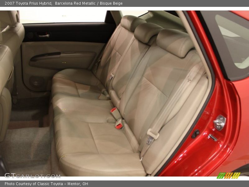 Barcelona Red Metallic / Bisque Beige 2007 Toyota Prius Hybrid
