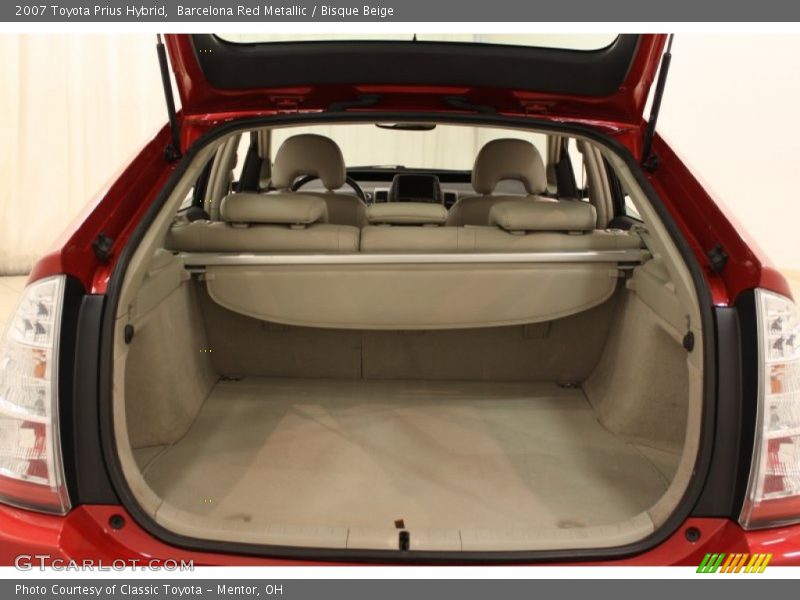 Barcelona Red Metallic / Bisque Beige 2007 Toyota Prius Hybrid