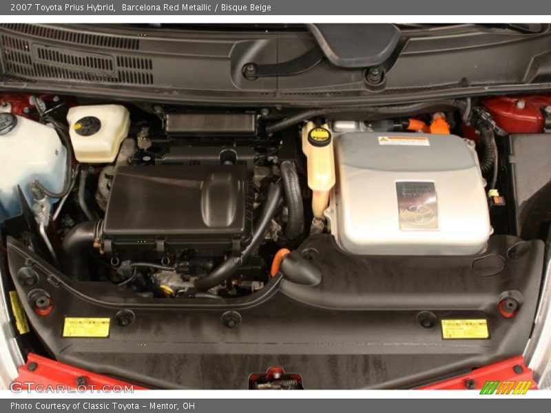 Barcelona Red Metallic / Bisque Beige 2007 Toyota Prius Hybrid